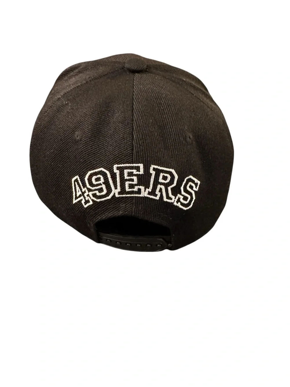 NEW ERA NFL Vintage collection 9Fifty KC 49ERS black snap back.